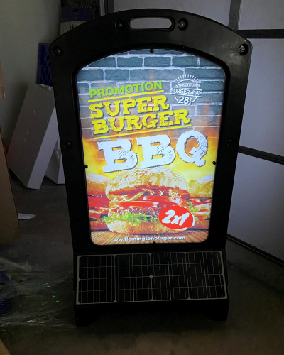 Super Burger Sunsign